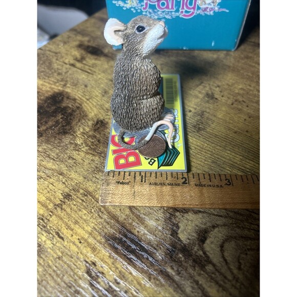 Mouse Decor After The Party Scratch Win Lottery Ticket Vtg Limited Edition Mice - Picture 11 of 11
